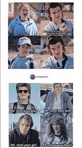 STEVE HARRINGTON BE LIKE 😂🔥 | MR. STEAL YOUR KIDS, WIFE, GIRL & HEART ❤️ | STRANGER THINGS