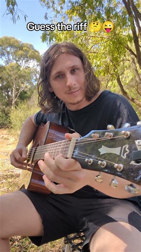 Guess the riff challenge (I'm in a weird tuning this is not actually how to play this song)