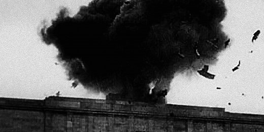 75 years ago, the U.S. blew up a giant swastika in Nazi Germany and it's still so satisfying to watch