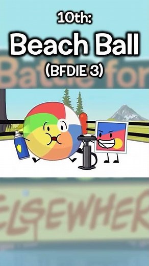 BFDIE Elimination Order (as of BFDIE 3) #shorts #bfdi #bfdie