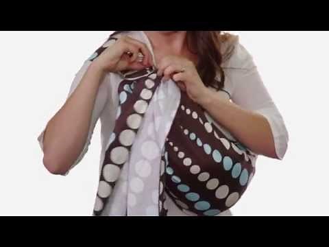 How to Cradle Carry with a Ring Sling (Newborn hold)