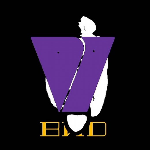 Viacom V of doom gets kicked by BND mask. (parody)