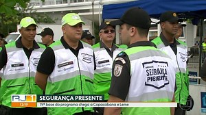 O programa Segurança Presente chega a Copacabana e Leme