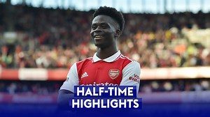 HT Arsenal 2-1 Liverpool