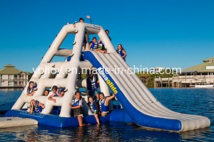 [Hot Item] Inflatable Jungle Joe Ladder Climbing Water Slide for Floating Water Park