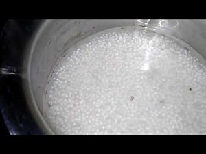 Saggubiyam Java l Helthy Java Recipe Preparation in Telugu