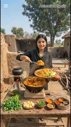 “Authentic Pakistani Chicken Biryani Recipe | Village Style Cooking with Step-by-Step Tutorial#viral