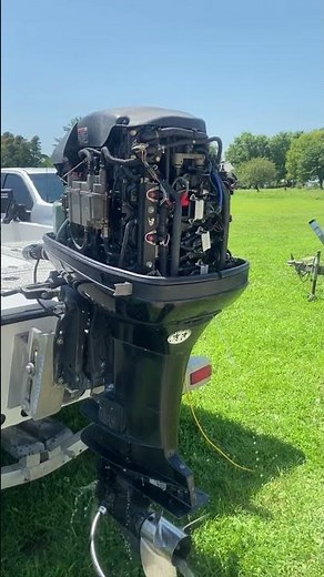 Mercury optimax had bad air injector and bad fuel pressure diaphragm #mercurymarine