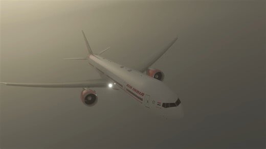 TRAPPED above the clouds and running out of TIME Air India Flight 101