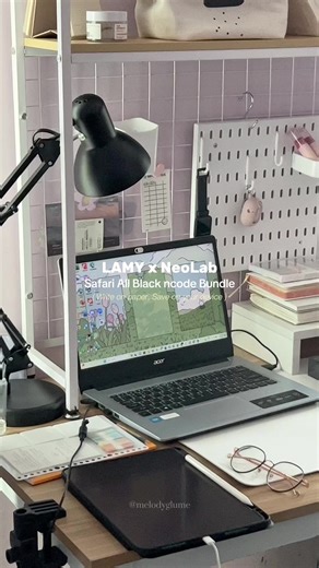 LAMY Safari All Black ncode Bundle for Digital Note-Taking