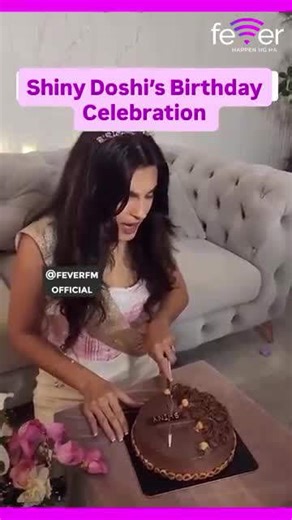 Shiny Doshi Rings in Birthday with Husband and TV Show Cast