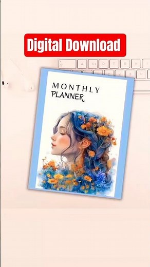 ✨️Plan your months beautifully with this Seasonal Monthly Planner ✨️
