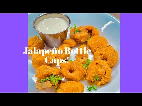 How To: How to make the best Jalapeño Bottle Caps! Easy and Delicious recipe!