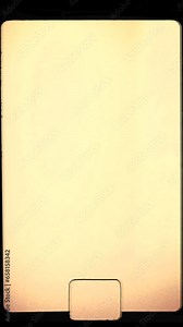 4k vertical film negative effect with sprocket , sun light leaks and flickering, dust, vintage camera transition background