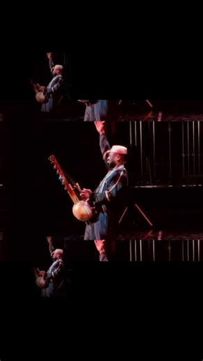 Kora west African harp player and stage performer in New York City . Amazing Ismaila Diarra