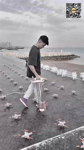 Setting Up Hundreds of LED Drones Before a Night Show #9forge