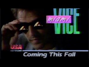 1988 Miami Vice coming to USA Network this Fall Commercial