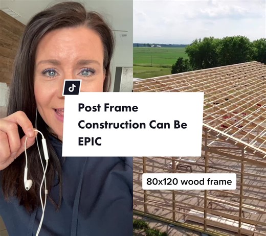 Building a Barn or Home with Post Frame Construction
