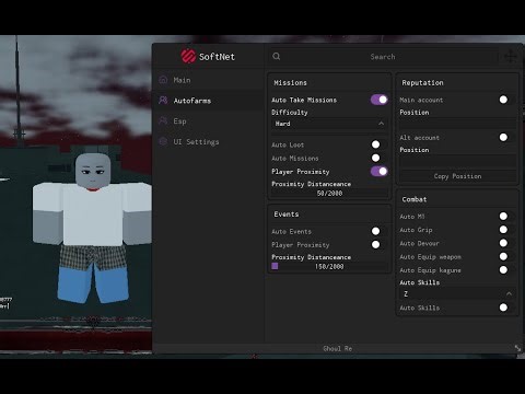 Ghoul Re free script mission autofarm