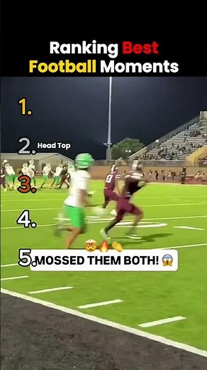 The CRAZIEST Football Plays You’ll Ever See 💀#shorts #nfl