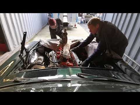 1968 Camaro 327 engine removal