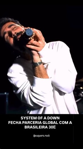 Eu quero Rock🤘🏻 on Instagram: "A produtora brasileira de entretenimento ao vivo 30e anunciou, no final de janeiro de 2026, um acordo global de longo prazo com a banda System Of A Down. Essa parceria estratégica consolida a 30e como a principal parceira da banda para projetos ao vivo, marketing, experiências e iniciativas especiais em todo o mundo, mantendo a independência artística e o controle criativo do grupo. O acordo é fruto do sucesso da “Wake Up! South America Stadium Tour”, realizada e