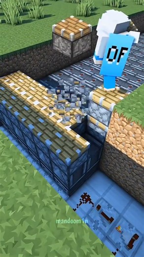 how to make a rainbow wave in Minecraft 🌈 #rainbow #minecraft #build #shortsfeed #minecraftshorts