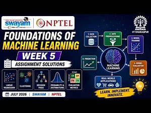 Foundations of Machine Learning Week 5 Assignment Answers 2026 | NPTEL July 2026 | NPTEL