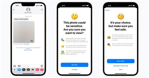 Apple's Communication Safety feature for kids coming soon to the UK, following US launch - 9to5Mac