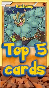 Top 5 Coolest Machamp Pokémon Cards!