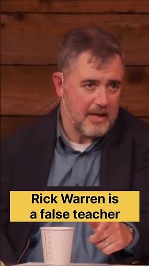 Rick Warren: The Heretic| Purpose Driven Life|#falseteachers#rickwarren#gospel#jesus#bible #shorts