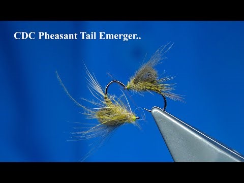 Tying a CDC Pheasant Tail Emerger by Davie McPhail
