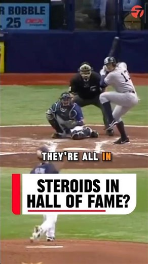 Steroids and the Baseball Hall of Fame 👀🧐#mlb #mlbbaseball