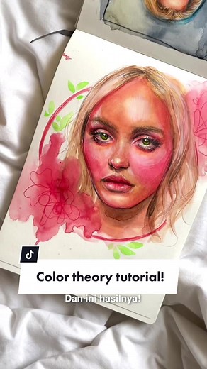 Teori Warna: Watercolor Painting Tutorial