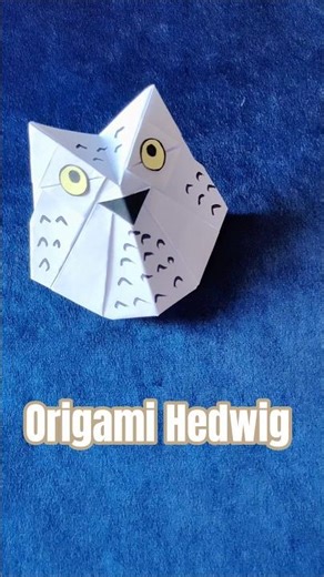 Easy Origami Owl #diy #harrypotter #tutorial #art
