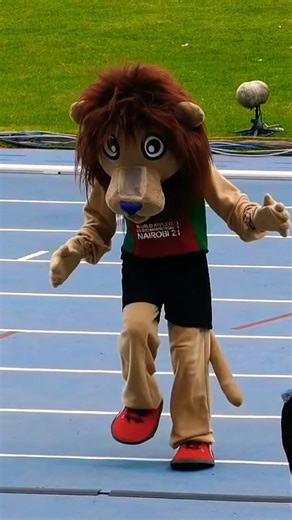 Track and Field Mascot dancing #mascot #dance