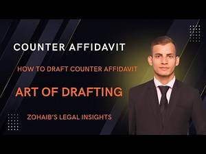 Counter Affidavit Guide: Timing, Purpose & Expert Drafting Format for Court Use