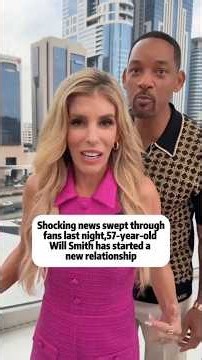 Shocking news swept through fans last night,57-year-old Will Smith has started a new relationship.