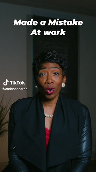 Made a mistake at work? Don't sweat it. Learn from it, own it, and move on. 💪 #productivity #selfimprovement #careeradvice