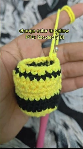 Beginner Friendly Crochet Bee Pattern#crochet #smallbusiness #beginners #crochetpattern