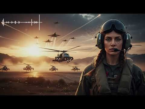 7 Fighter Jets vs One Apache Helicopter — They Never Expected Her