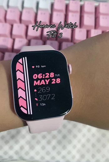 Favorite purchase so far ✨ #huaweiwatchfit #huaweiwatchfit3 #smartwatch #fitwatch