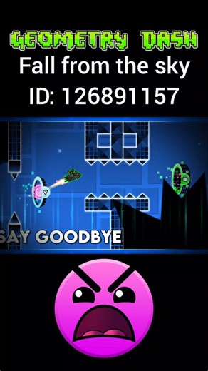 Bars [GD] on Instagram: "Fall from the sky | Geometry Dash #geometrydash #gd #robtop #gdupdate"