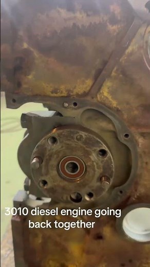 John Deere 3010 engine rebuild