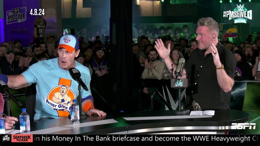 "Last night wasn't my last night." 👀 —John Cena announced he isn't retiring yet on The Pat McAfee Show | ESPN