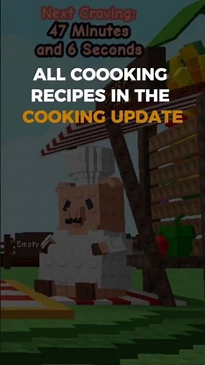 All cooking recipes in the cooking update grow a garden roblox! #roblox #gaming #shorts #growagarden