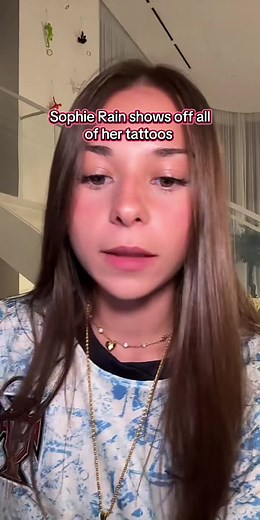 Sophie Rain Reveals Her Tattoo Collection