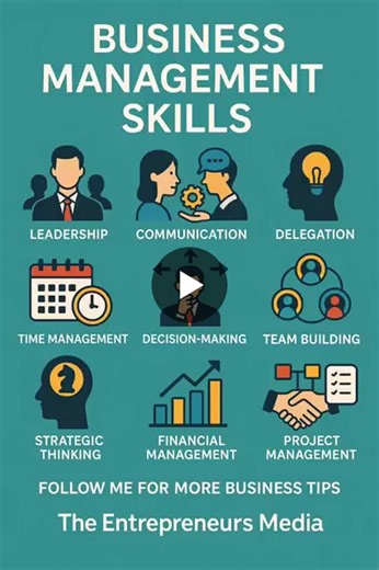 9 Powerful business management skills to grow your business. | Fiston Calvin
