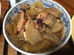 圧力鍋で、イカ大根の煮物作りました☆【あっちゃん’ｓキッチン】