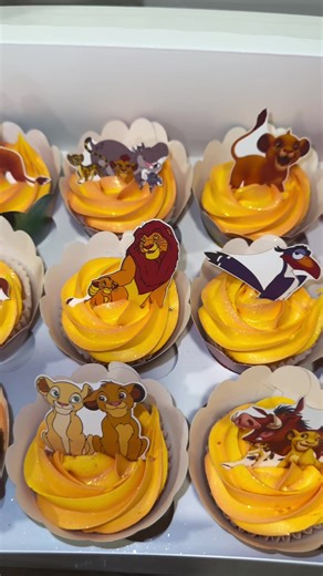 Creative Lion King Themed Cupcakes